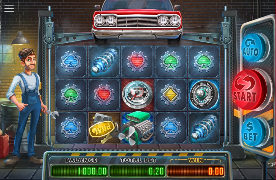 Full Service Garage: An Online Casino Slot Game Review