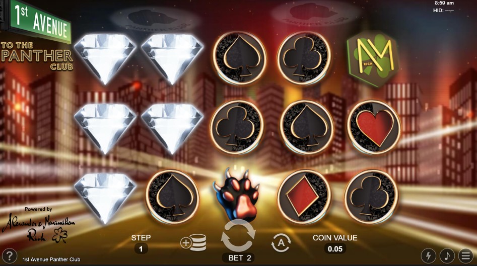 The Panther Club Online Casino Slot Game
